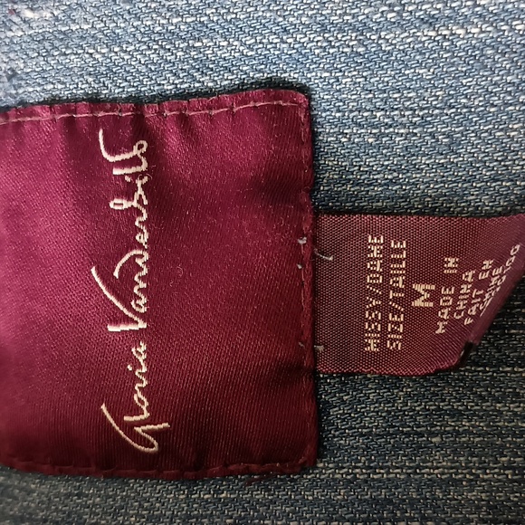 Gloria Vanderbilt denim jacket Size medium - Picture 6 of 10